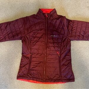 Women’s Eddie Bauer reversible down jacket (small) First Ascent